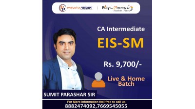 CA Inter EIS SM LIVE at Home Classes by Sumit Parashar Sir For Nov 23 & Onwards | Complete EIS SM Course | Full HD Video + HQ Sound